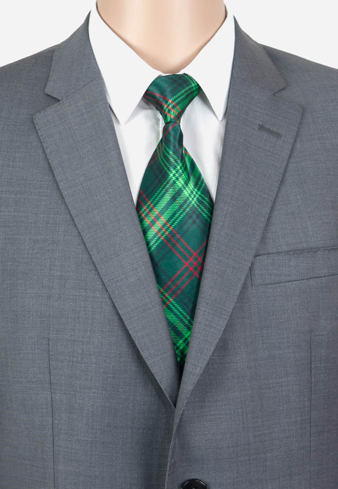 Tie, Necktie, Premium Poly Silk-effect, Ross Tartan